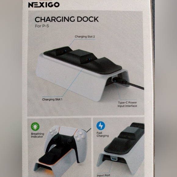 Nexigo charging dock for PS5 - Picture 3 of 3